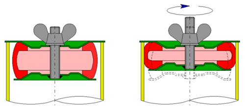 Plug for pipe line - HEXA PLUG